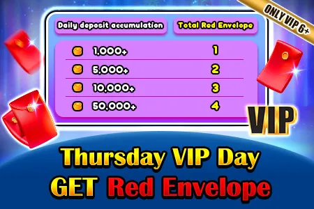 JLK Thursday VIP Day – GET Red Envelope